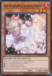 Ash Blossom & Joyous Spring - Structure Deck: Blue-Eyes White Destiny - YuGiOh card
