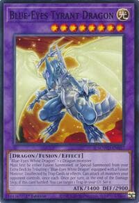 Blue-Eyes Tyrant Dragon - Structure Deck: Blue-Eyes White Destiny - YuGiOh card