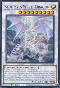 Blue-Eyes Spirit Dragon - Structure Deck: Blue-Eyes White Destiny - YuGiOh card