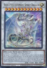 Blue-Eyes Ultimate Spirit Dragon - Structure Deck: Blue-Eyes White Destiny - YuGiOh card