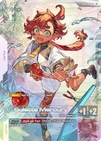 Suletta Mercury (C+) - Edition Beta - Gundam Card Game card