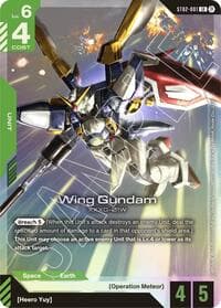 Wing Gundam (ST02-001) - Edition Beta - Gundam Card Game card