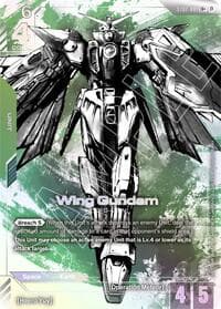 Wing Gundam (LR+) - Edition Beta - Gundam Card Game card