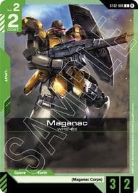Maganac - Edition Beta - Gundam Card Game card