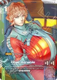 Char Aznable (C+) - Edition Beta - Gundam Card Game card