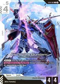Aile Strike Gundam - Edition Beta - Gundam Card Game card