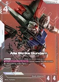 Aile Strike Gundam (LR+) - Edition Beta - Gundam Card Game card