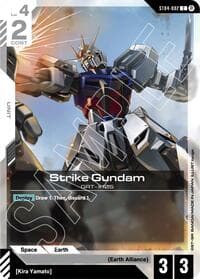 Strike Gundam - Edition Beta - Gundam Card Game card