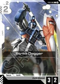 Strike Dagger - Edition Beta - Gundam Card Game card