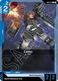 Loto - Edition Beta - Gundam Card Game card