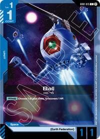 Ball - Edition Beta - Gundam Card Game card