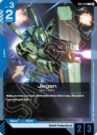 Jegan - Edition Beta - Gundam Card Game card