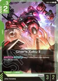 Char's Zaku II - Edition Beta - Gundam Card Game card