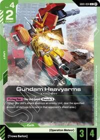 Gundam Heavyarms - Edition Beta - Gundam Card Game card