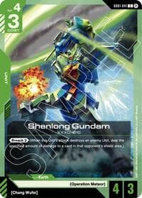 Shenlong Gundam - Edition Beta - Gundam Card Game card