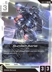 Gundam Aerial - Edition Beta - Gundam Card Game card