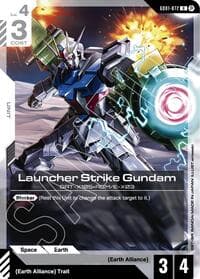 Launcher Strike Gundam - Edition Beta - Gundam Card Game card