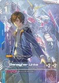 Banagher Links (U+) - Edition Beta - Gundam Card Game card