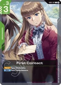 First Contact - Edition Beta - Gundam Card Game card