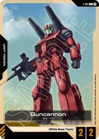Guncannon (T-002) Token - Edition Beta - Gundam Card Game card