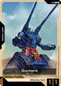 Guntank (T-003) Token - Edition Beta - Gundam Card Game card