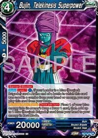 Bujin, Telekinesis Superpower - History of Z - Dragon Ball Super: Masters card