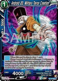 Android 20, Military Terror Creation - History of Z - Dragon Ball Super: Masters card