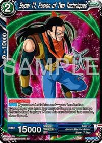 Super 17, Fusion of Two Techniques - History of Z - Dragon Ball Super: Masters card