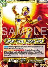 Frieza // Golden Frieza, Shining Pride - History of Z - Dragon Ball Super: Masters card