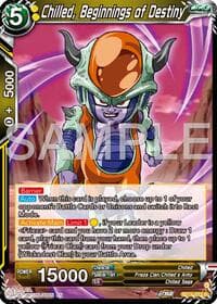 Chilled, Beginnings of Destiny - History of Z - Dragon Ball Super: Masters card
