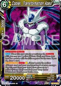 Cooler, Transformation Apex - History of Z - Dragon Ball Super: Masters card