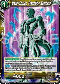 Meta-Cooler, Flaunting Numbers - History of Z - Dragon Ball Super: Masters card
