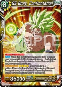 SS Broly, Confrontation - History of Z - Dragon Ball Super: Masters card