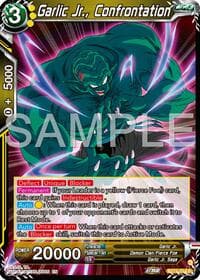 Garlic Jr., Confrontation - History of Z - Dragon Ball Super: Masters card