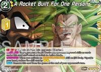 A Rocket Built For One Person - History of Z - Dragon Ball Super: Masters card