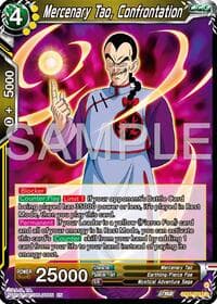 Mercenary Tao, Confrontation - History of Z - Dragon Ball Super: Masters card