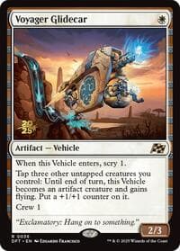 Voyager Glidecar - Prerelease Cards - Magic: The Gathering card