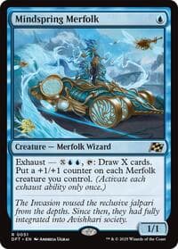 Mindspring Merfolk - Prerelease Cards - Magic: The Gathering card