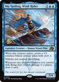 Mu Yanling, Wind Rider - Prerelease Cards - Magic: The Gathering card