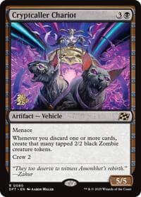 Cryptcaller Chariot - Prerelease Cards - Magic: The Gathering card