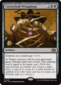 Cursecloth Wrappings - Prerelease Cards - Magic: The Gathering card