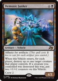 Demonic Junker - Prerelease Cards - Magic: The Gathering card