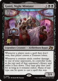 Gonti, Night Minister - Prerelease Cards - Magic: The Gathering card