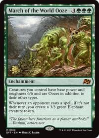 March of the World Ooze - Prerelease Cards - Magic: The Gathering card