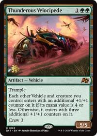 Thunderous Velocipede - Prerelease Cards - Magic: The Gathering card