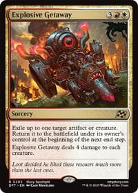 Explosive Getaway - Prerelease Cards - Magic: The Gathering card