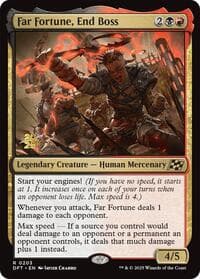 Far Fortune, End Boss - Prerelease Cards - Magic: The Gathering card