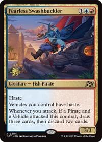 Fearless Swashbuckler - Prerelease Cards - Magic: The Gathering card