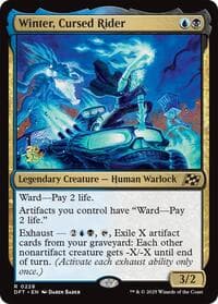 Winter, Cursed Rider - Prerelease Cards - Magic: The Gathering card