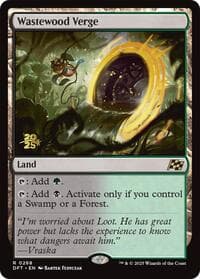 Wastewood Verge - Prerelease Cards - Magic: The Gathering card